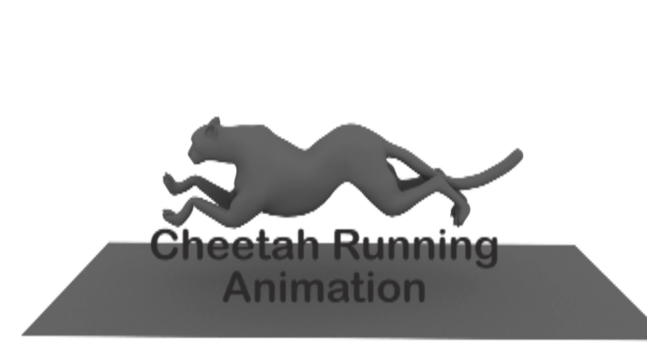 ArtStation - Cheetah Running Animation
