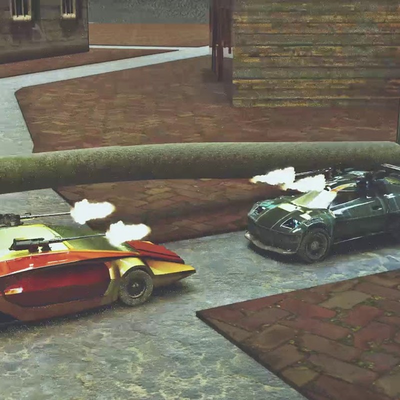 Combat Cars Animation
