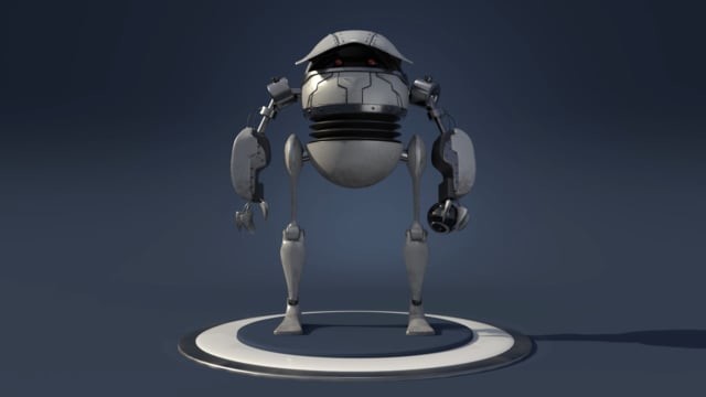 ArtStation - Sci-fi robot