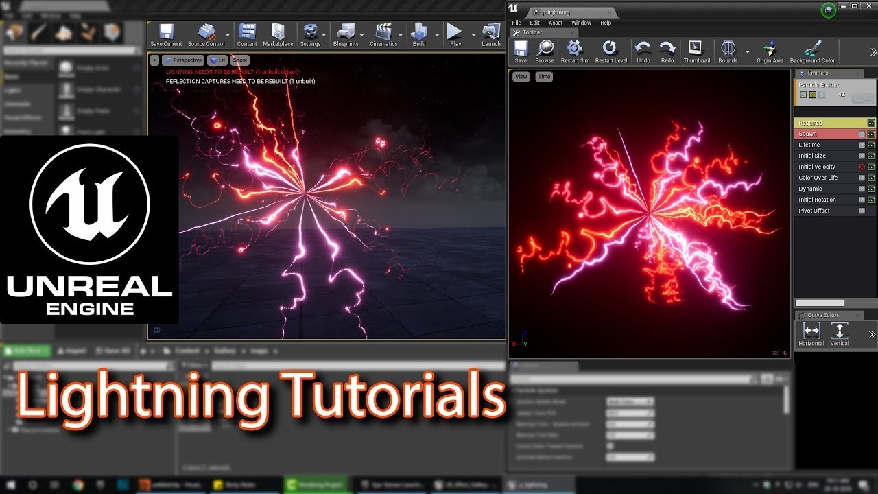 ArtStation - Unreal Engine | Lightning Tutorial