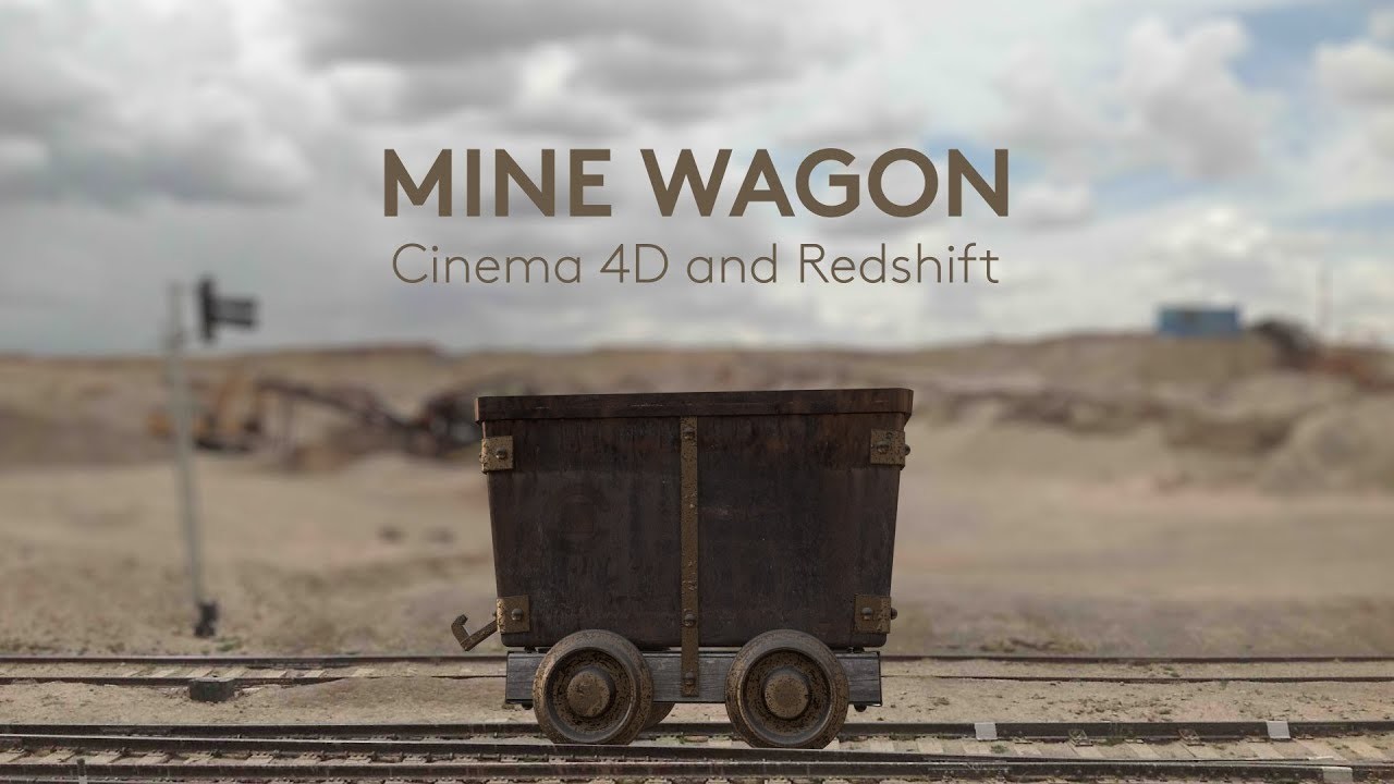 Mine Wagon / Cinema 4D Redshift