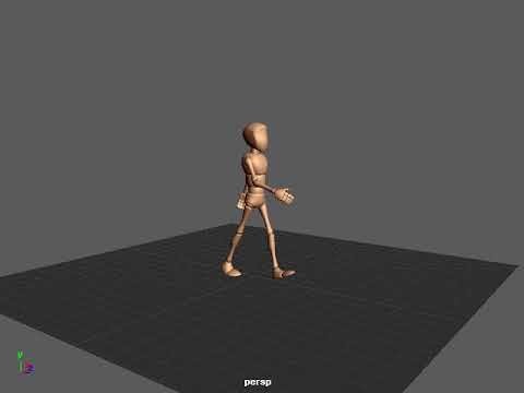 ArtStation - Walk cycle animation