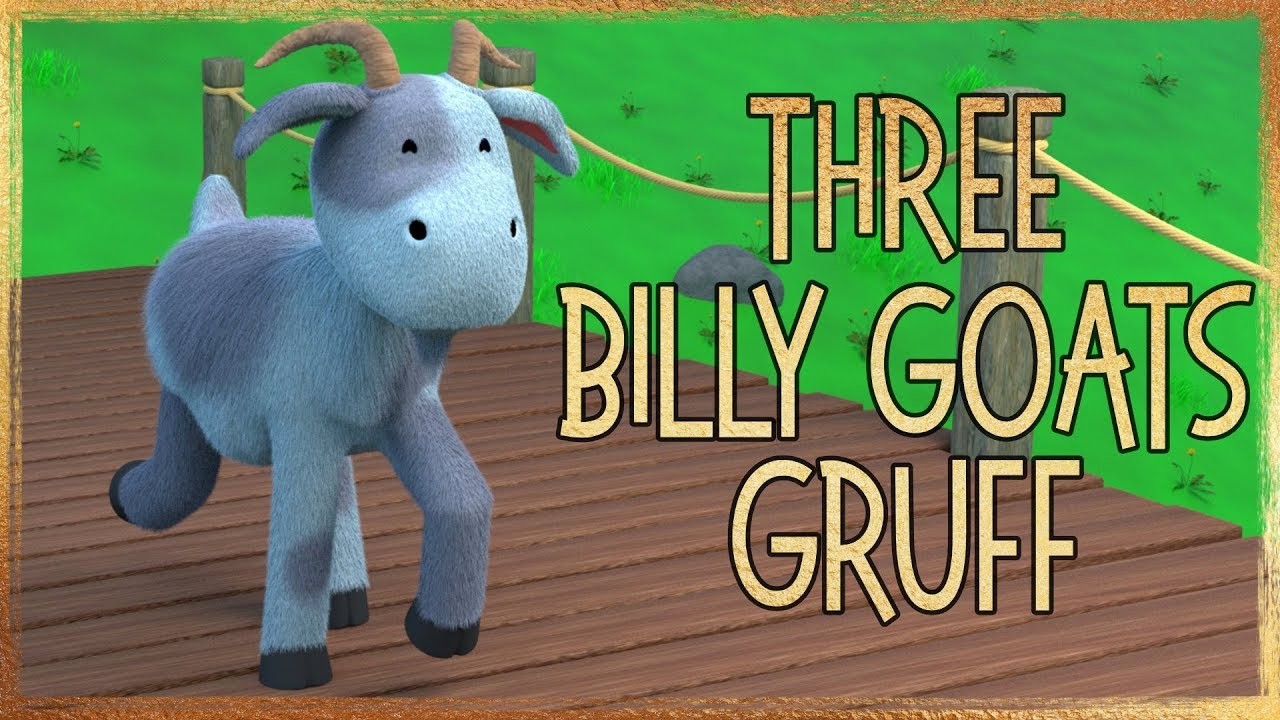 three billy goats gruff toys