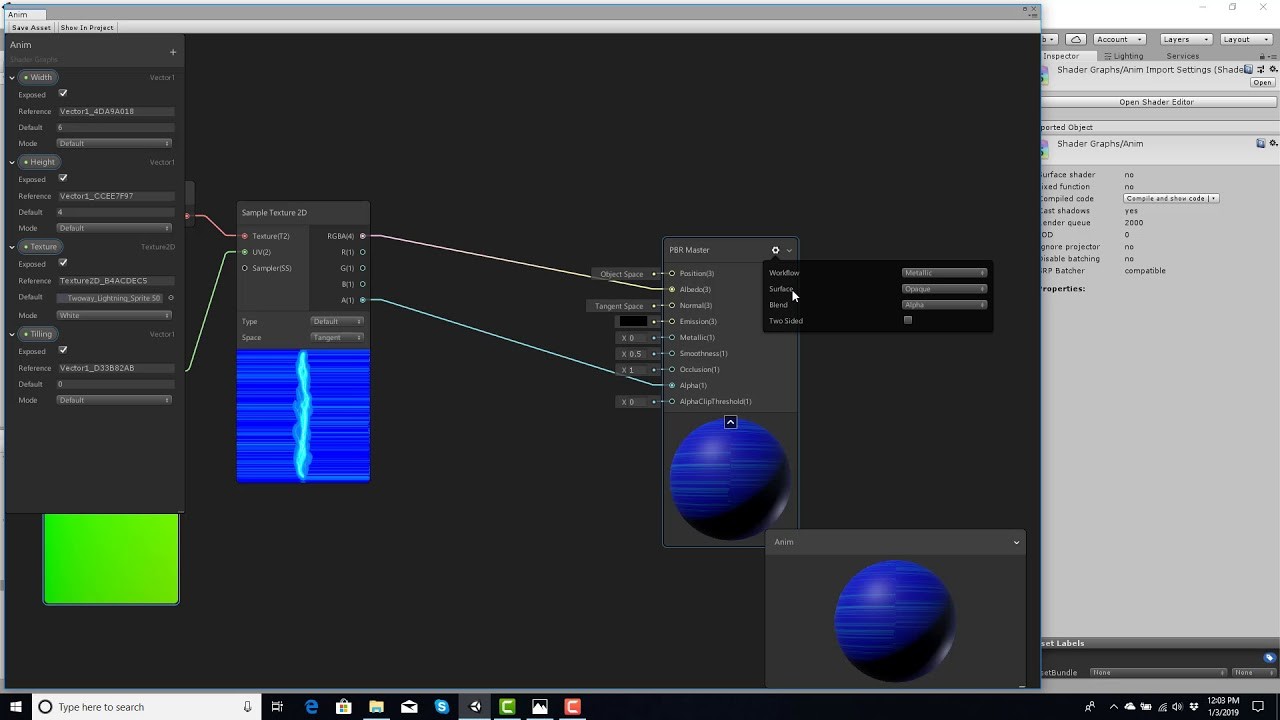 Tutorials I made for Unity 2018 Shader Graph