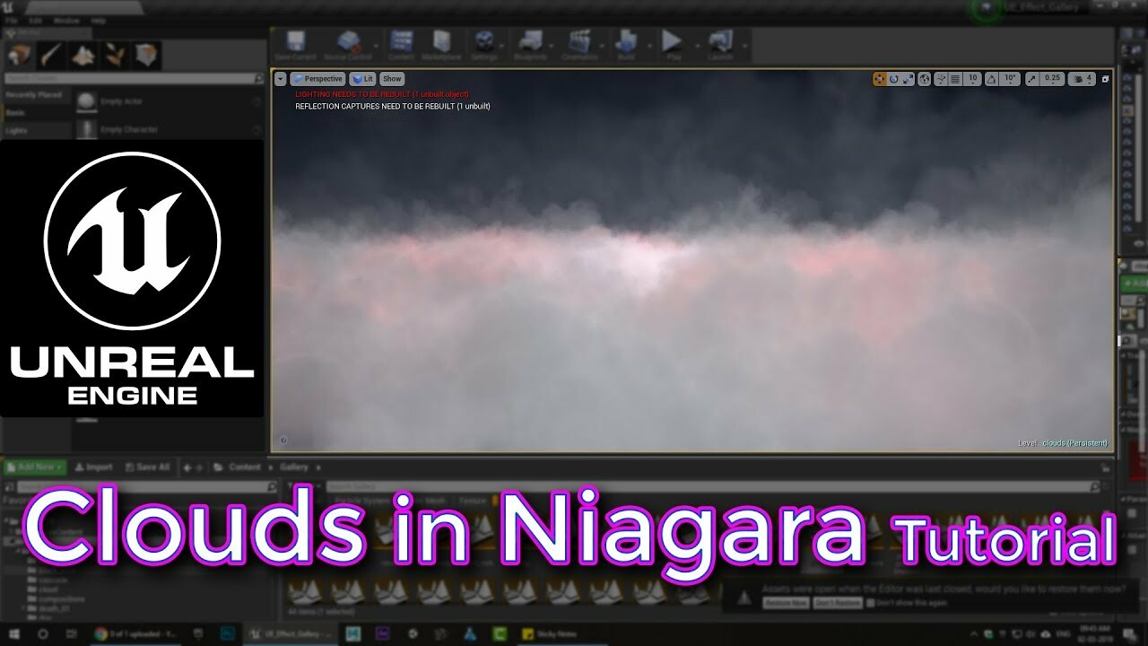 Engine cloud. Niagara Unreal engine. Niagara Unreal.