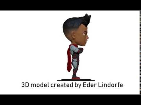 ArtStation - Chibi B 3D Model For 3D Printing