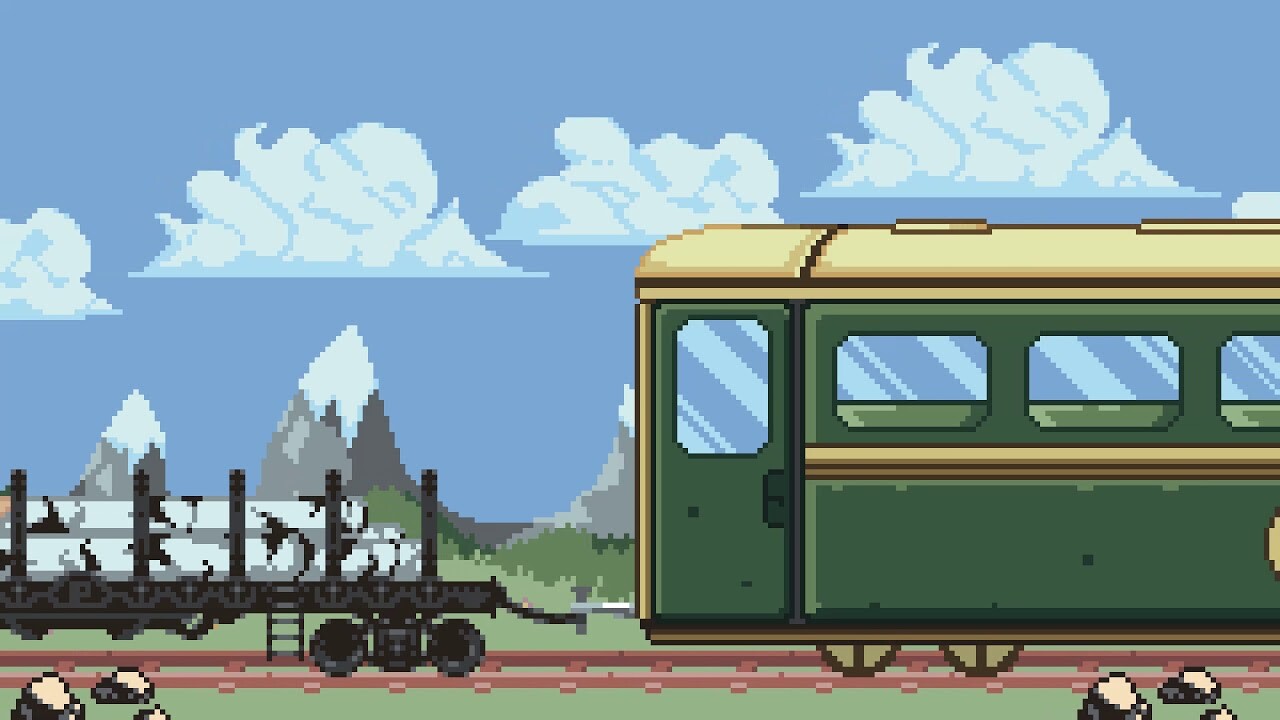 ArtStation - Pixel_Dailies Train Collab