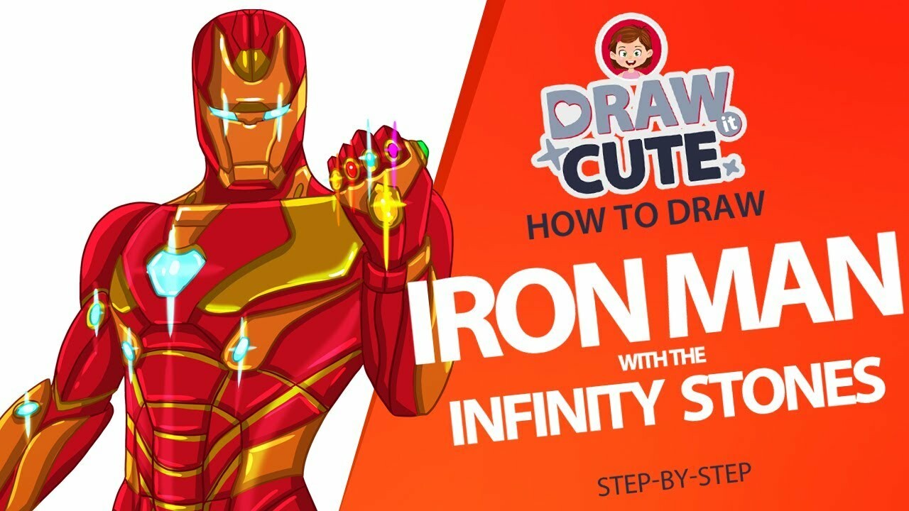 Artstation How To Draw Iron Man With The Infinity Stones