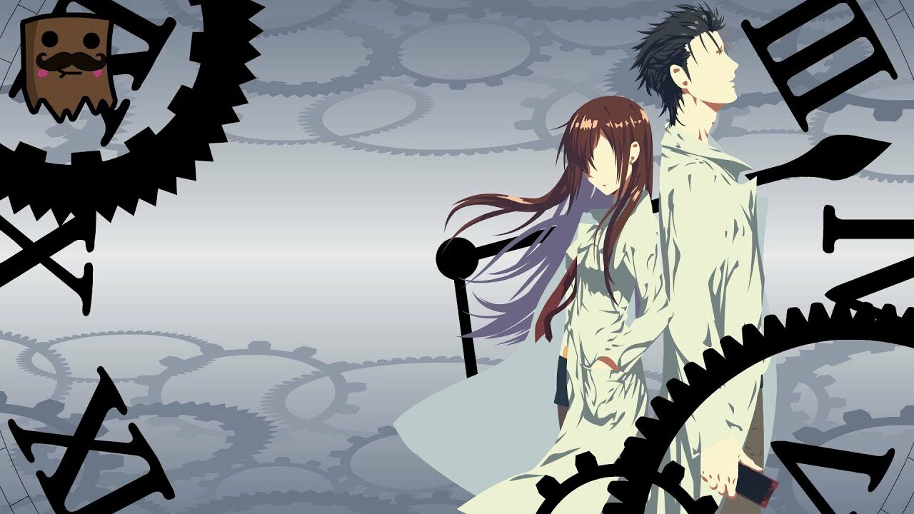 Artstation Steins Gate Okabe Kurisu Animated Wallpaper