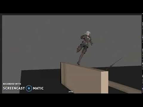 ArtStation - AZRI PARKOUR ANIMATION