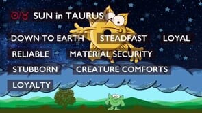 "STAR*YOU" animated astrological profile service - sample film
