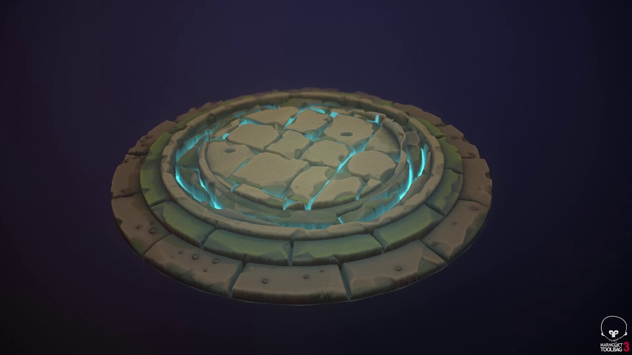 ArtStation - Capture Circle Point (Stylized Texture)