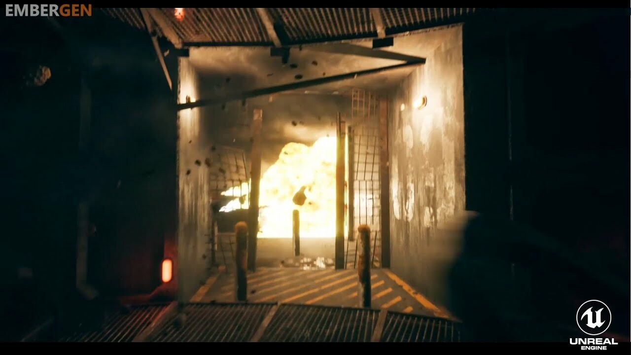 ArtStation - Unreal Engine Tunnel Explosion