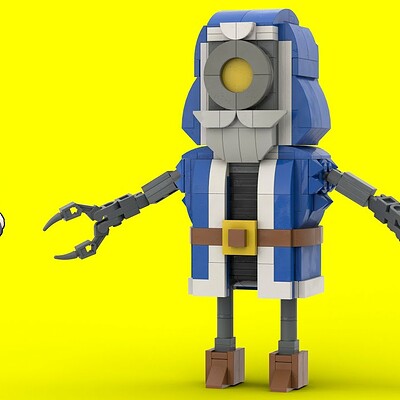 ArtStation - ALL LEGO ROBLOX RAINBOW FRIENDS #1