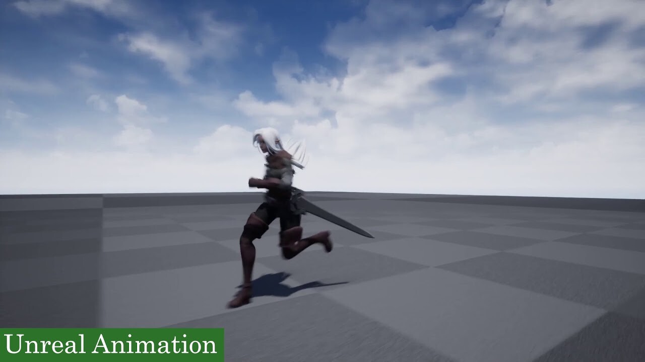 ArtStation - Azri Rig Animation in Unreal Engine