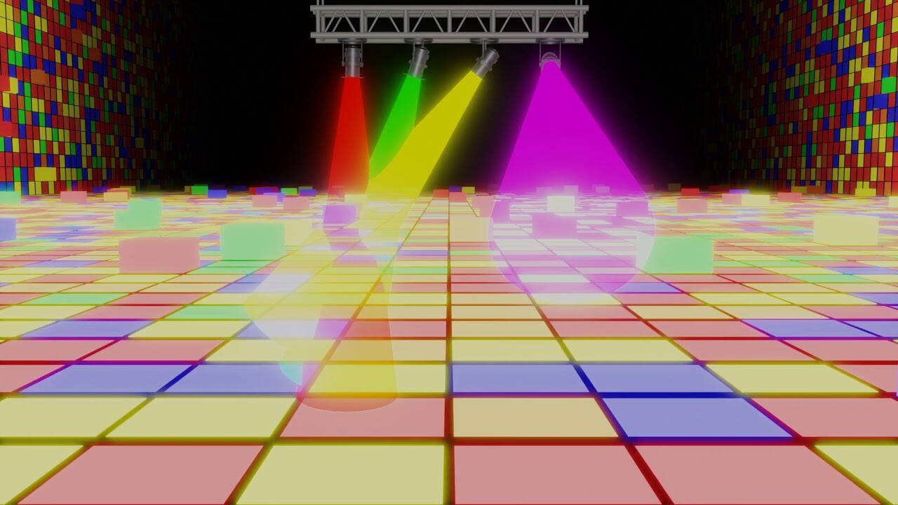 ArtStation - Disco Floor Visualizer