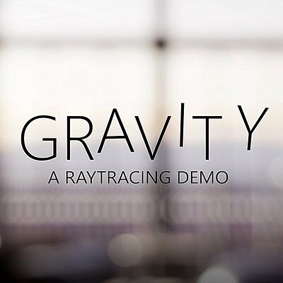 GRAVITY - Raytracing demo