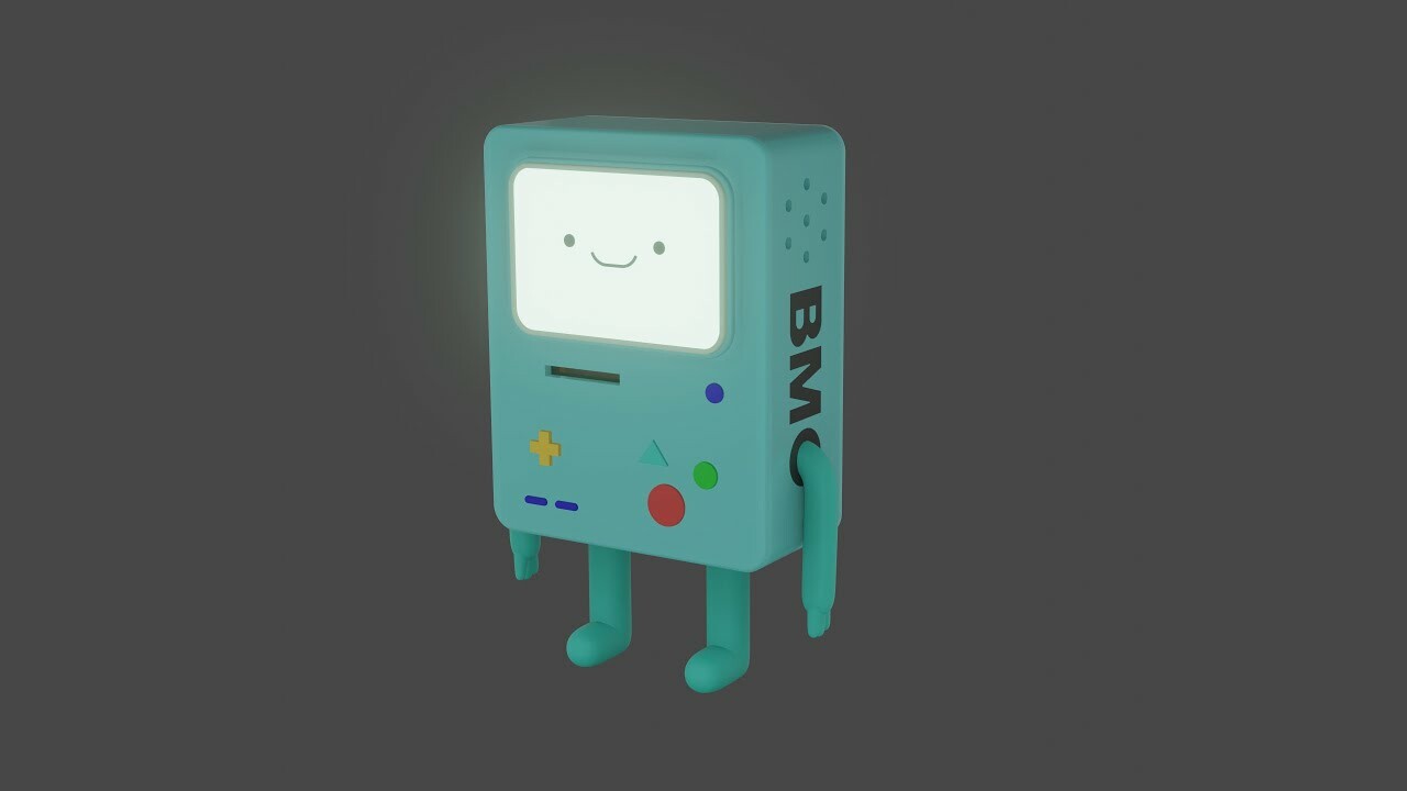 bmo adventure time 3d