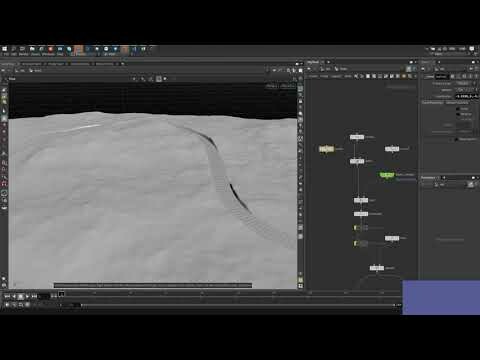 Alex Amos - Roads, Cuts and Fills - Houdini Digital Asset Development