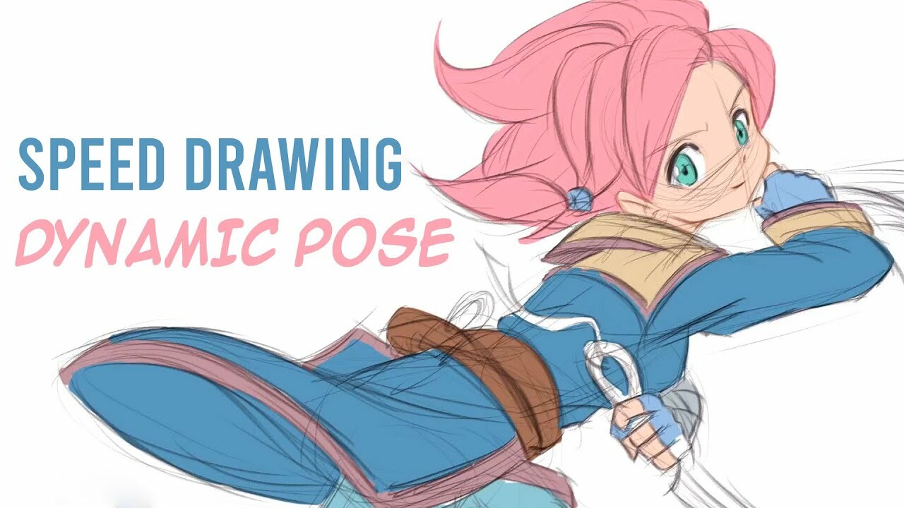 How to Draw DYNAMIC POSES in Anime  YouTube