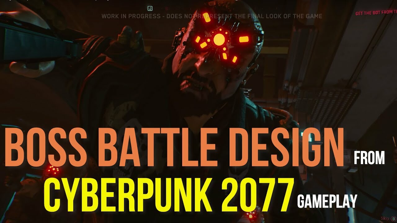 ArtStation - Boss Battle Design from Cyberpunk 2077 Gameplay
