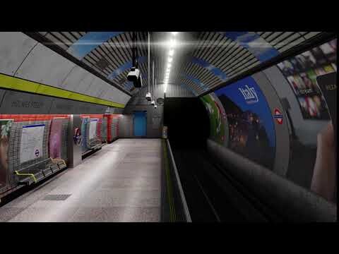 London Tube Inspired Game Environment