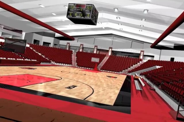 O'Reilly Family Event Center - court animation