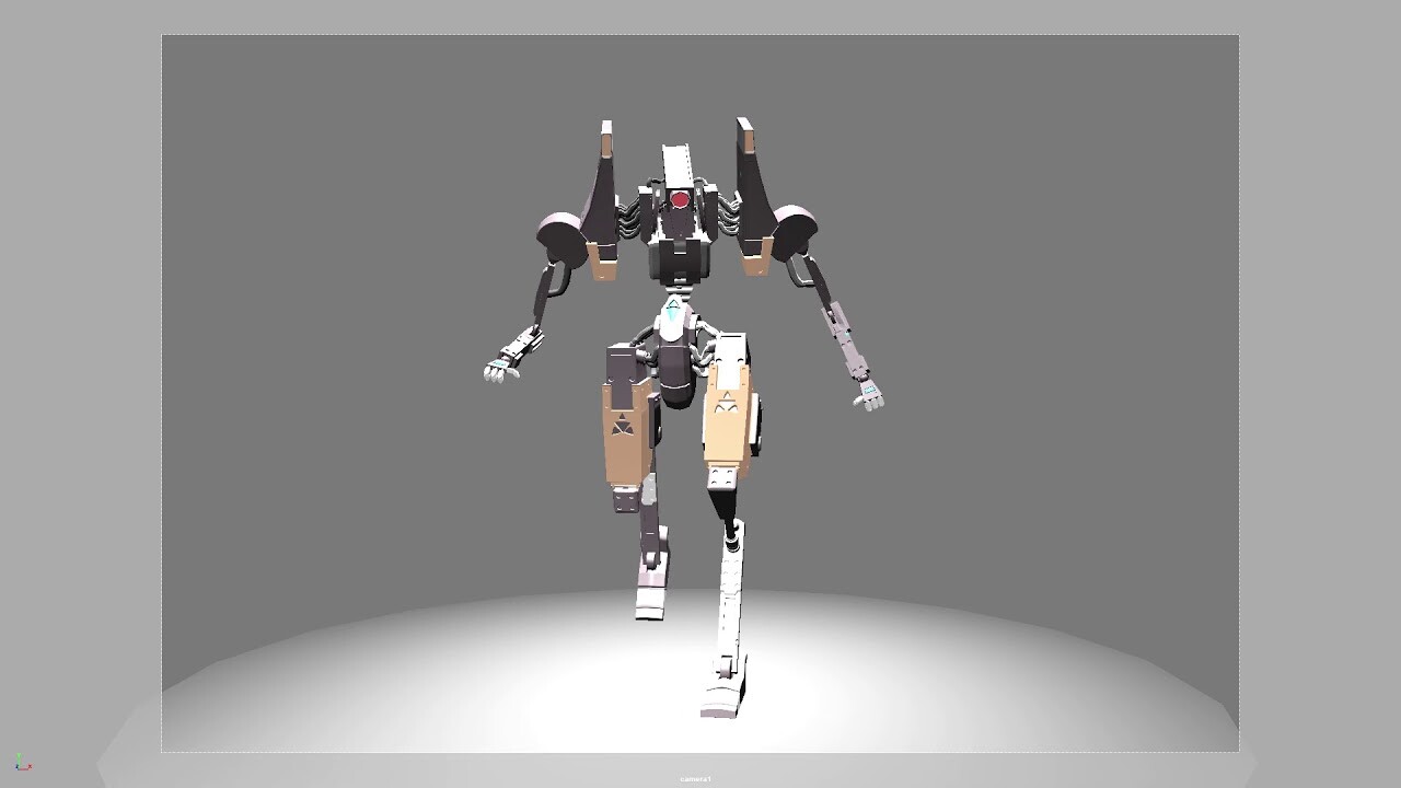 ArtStation - Robots 3D Models + Rig and Animation