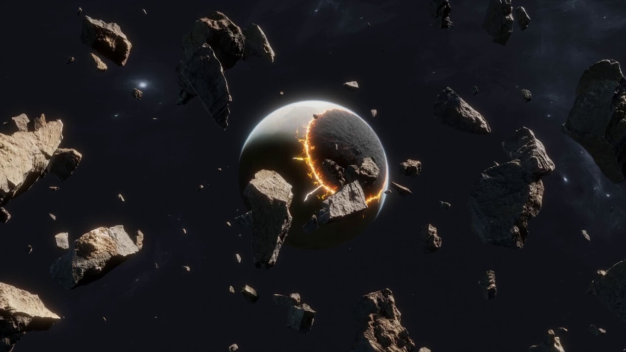 Sam Krug Exploding in Blender 3D