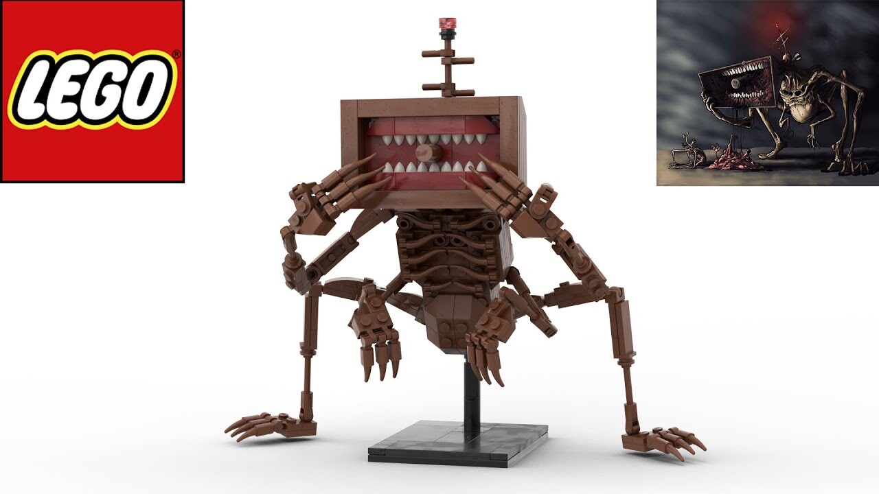 BMD MOC - LEGO The Megahorn 🔊 Leovincible Creations Siren Head