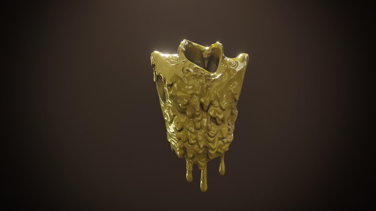 ArtStation - 202116.Melting armor