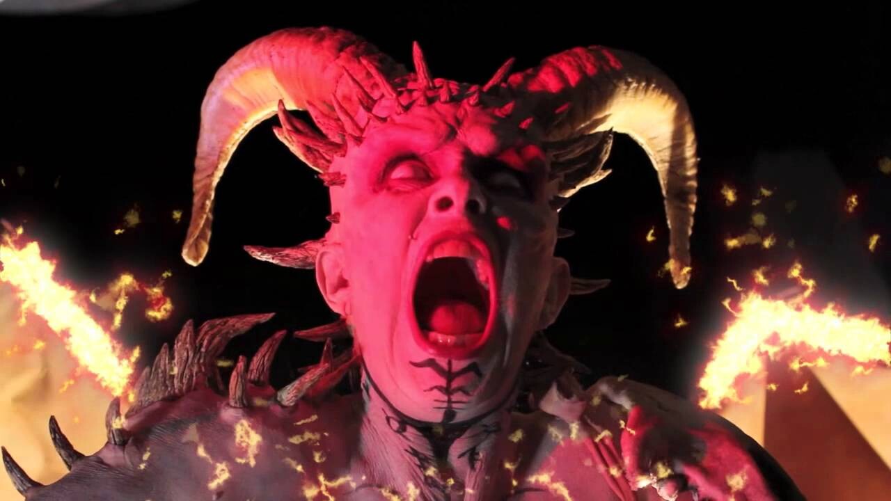 Disciples Movie Demon Makeup (Designed by Charles Wills)