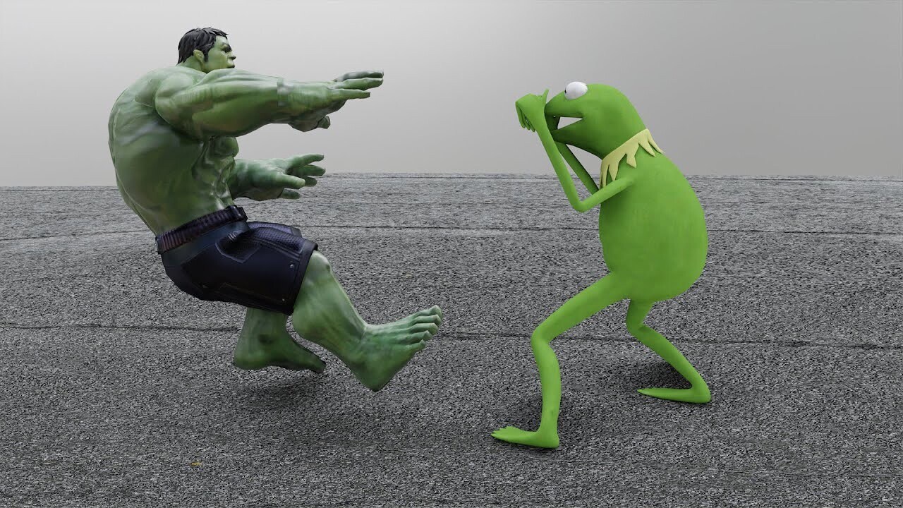 Hulk kermit clearance