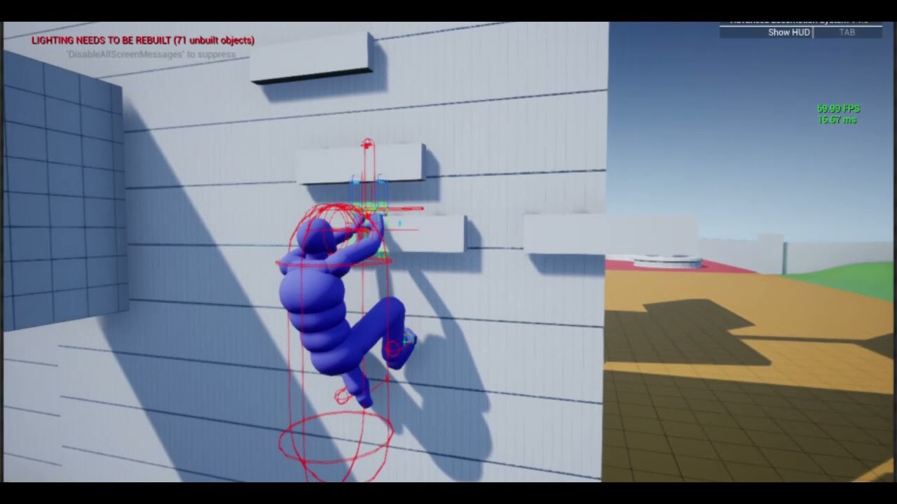 ArtStation Unreal Engine Advanced Climbing System