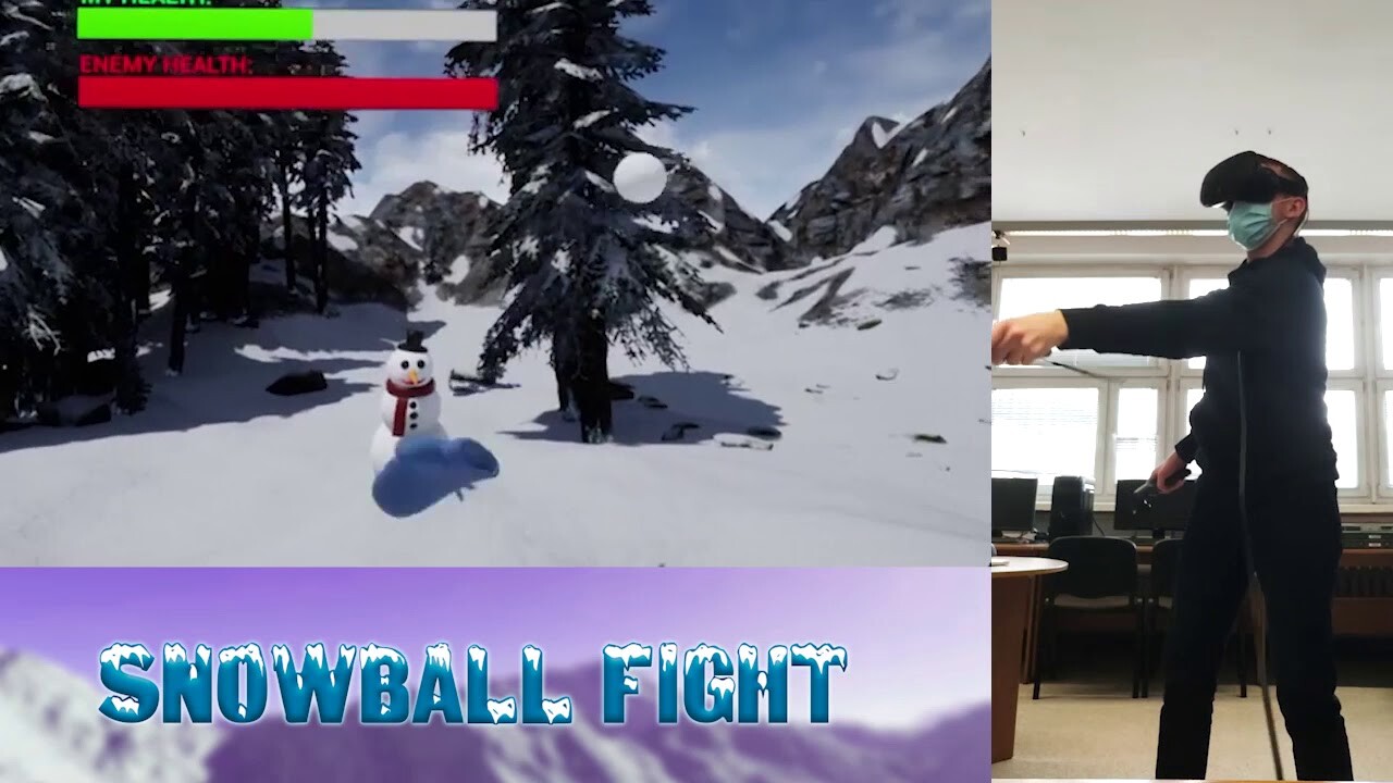 ArtStation - VR Snowball Fight Game