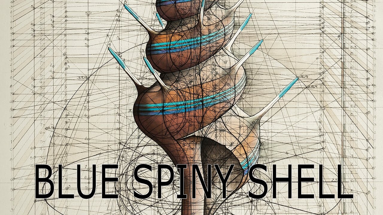 Blue Spiny Shell Animation, Xondra Gálvez.