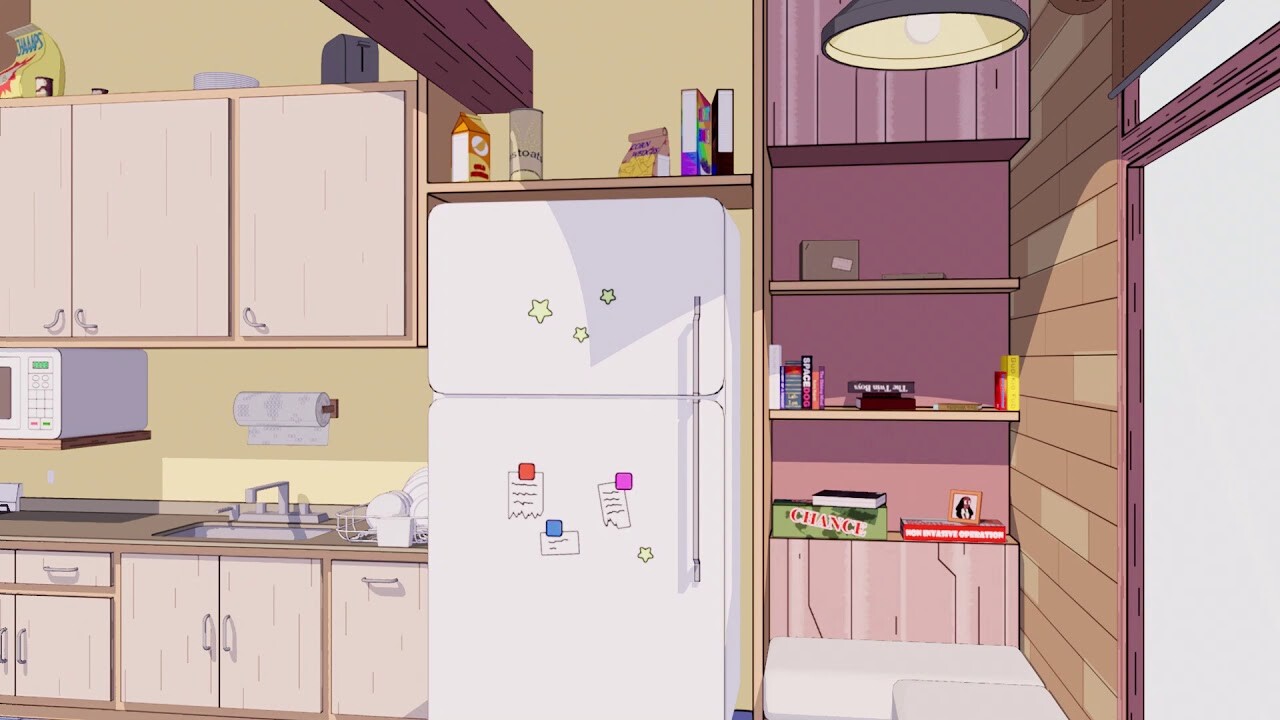 ArtStation Steven Universe Beach House