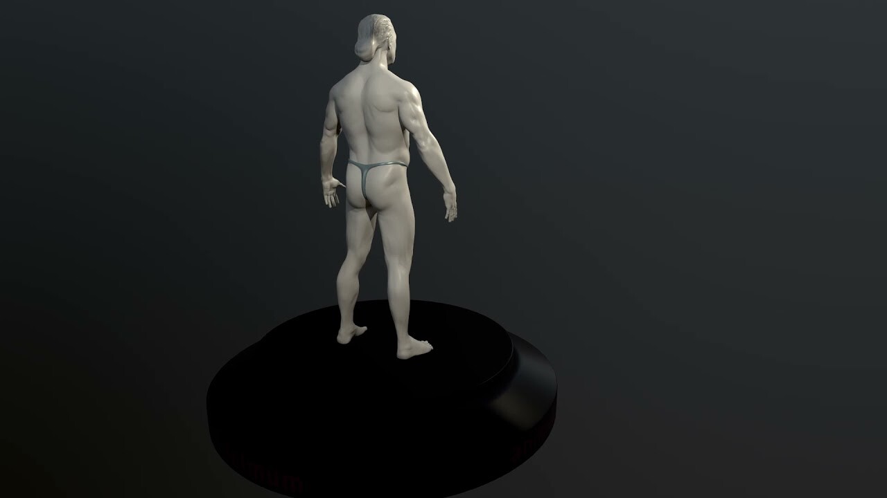 Male Anantomy Sculpture ANIMUM TFM PROYECT