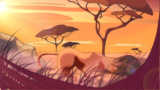 ArtStation - Animation du Félin