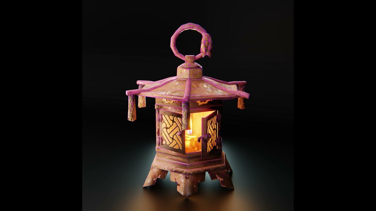 ArtStation - Japanese lantern