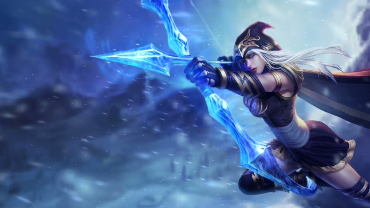 ArtStation - Ashe The Frost Archer League of Legends Live Wallpaper