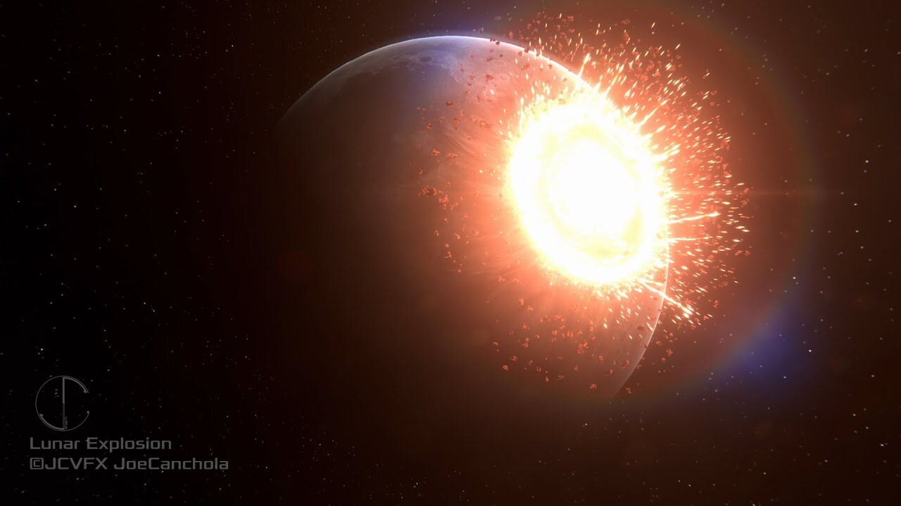 ArtStation Lunar Explosion