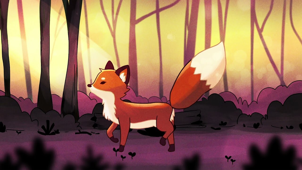 ArtStation - Trotting Fox 2D Animation