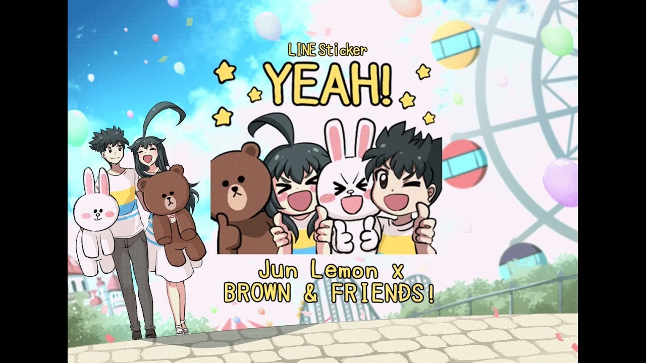ArtStation - Jun Lemon x BROWN & FRIENDS!