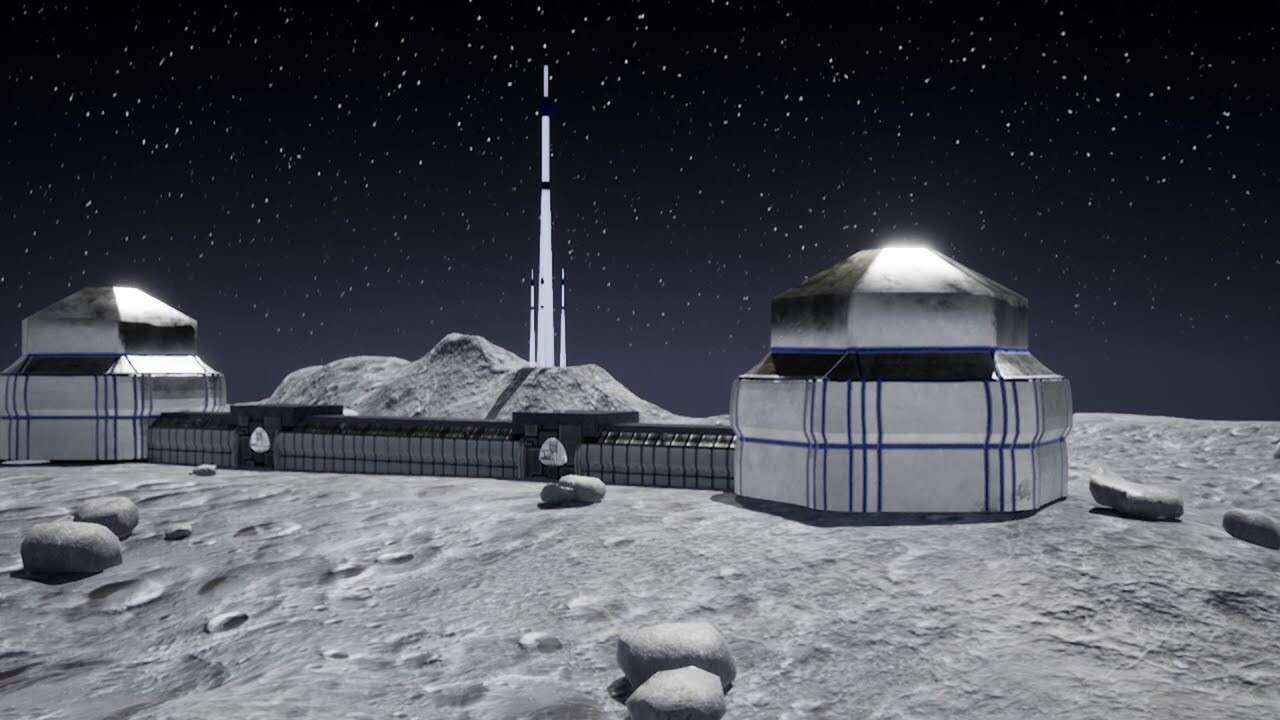 ArtStation Lunar Outpost