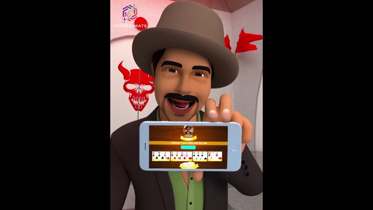 Animated video for Rummy Passion