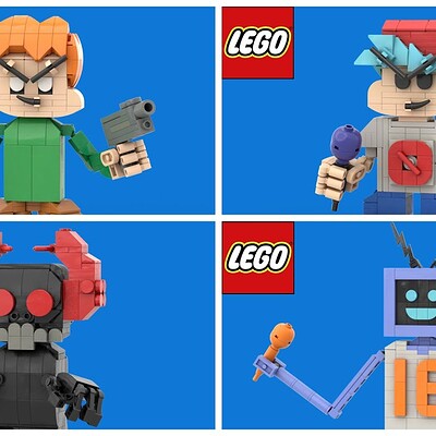 ArtStation - ALL LEGO GRAB PACK #2