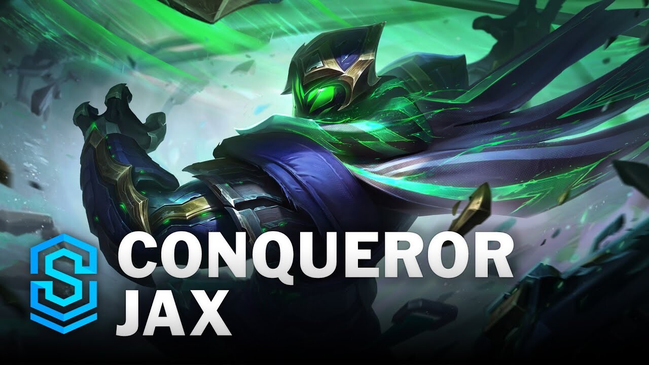 ArtStation - Conqueror Jax Skin Spotlight - Audio by nana