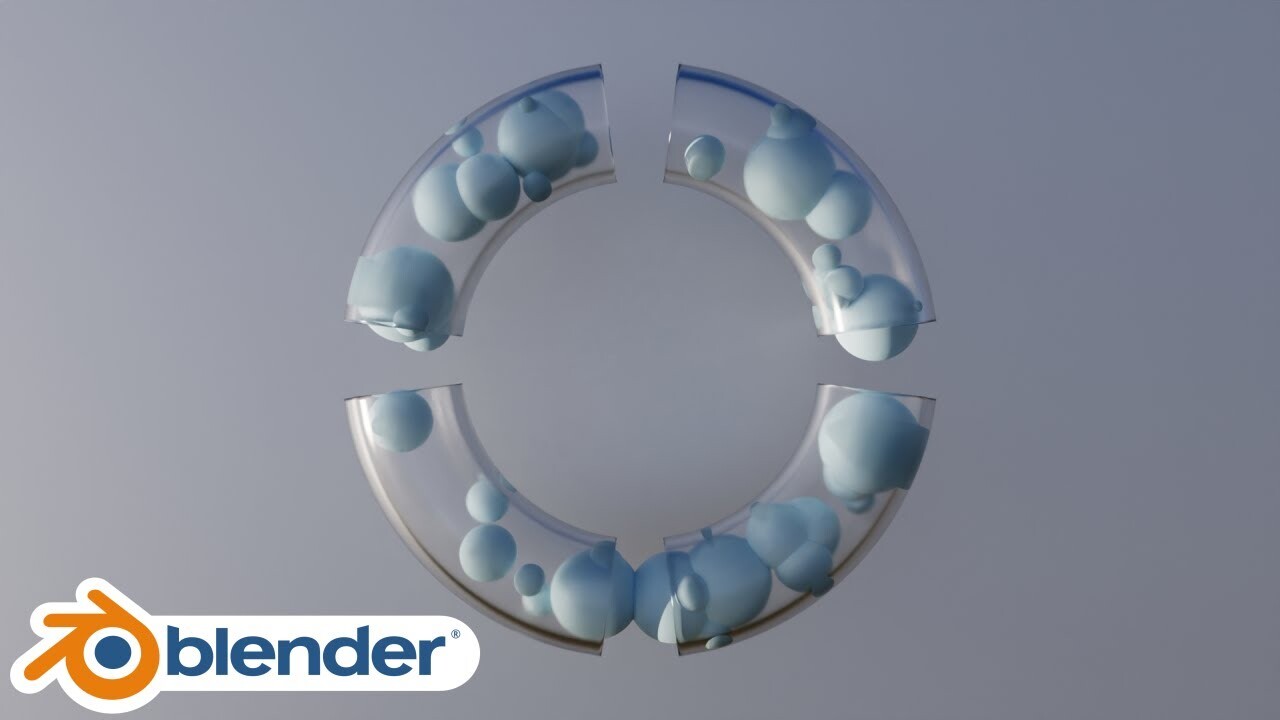 ArtStation BLENDER ABSTRACT ART TUTORIAL