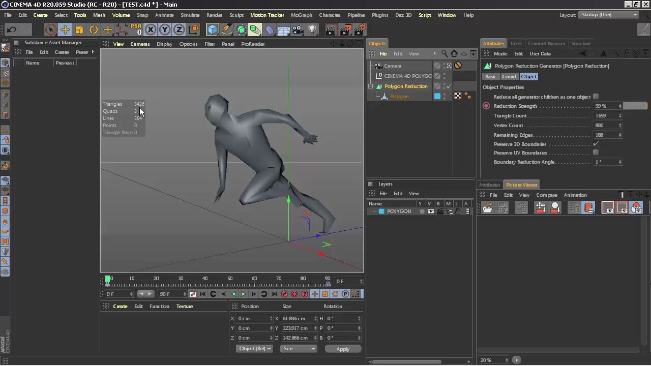 ArtStation - LOW POLYGON AND HIGH POLYGON DETAIL ANIMATION TECHNICAL ...